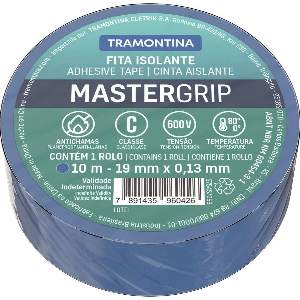 Fita Isolante Classe C 0,13x19 Mm Tramontina Azul 10 M Tramontina - 1