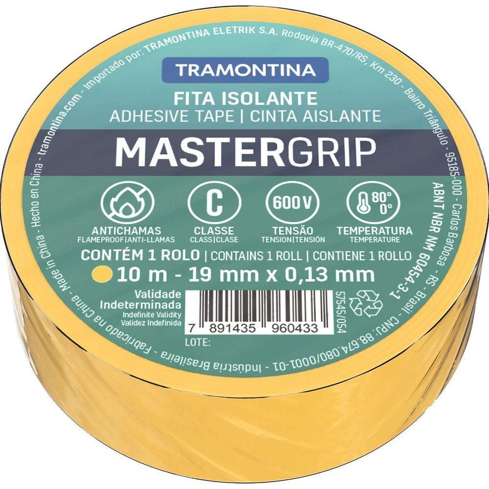 Fita Isolante Classe C 0,13x19 Mm Tramontina Amarela 10 M Tramontina - 1
