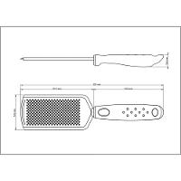 Mini-ralador Tramontina Utilitá Em Aço Inox Com Cabo De Polipropileno Vermelho Tramontina - 2