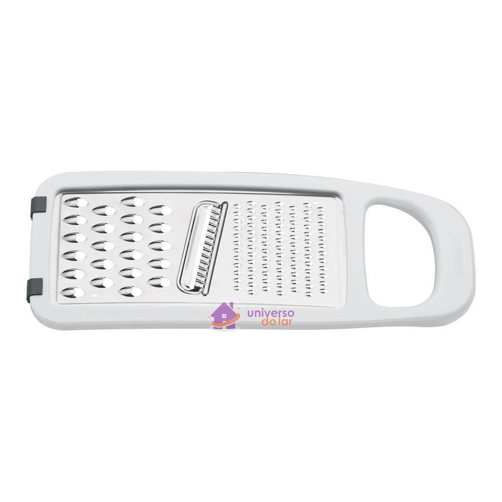 Ralador Tramontina Utilitá Em Aço Inox E Abs Com Base Emborrachada Branco Tramontina - 1