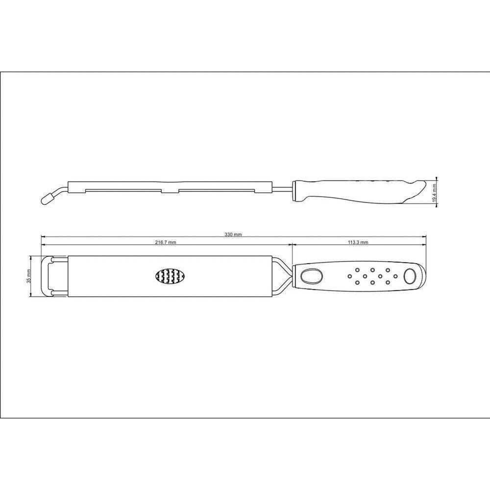 Ralador Tramontina Utilitá Em Aço Inox Com Cabo De Polipropileno E Base Emborrachada Antideslizante Tramontina - 2