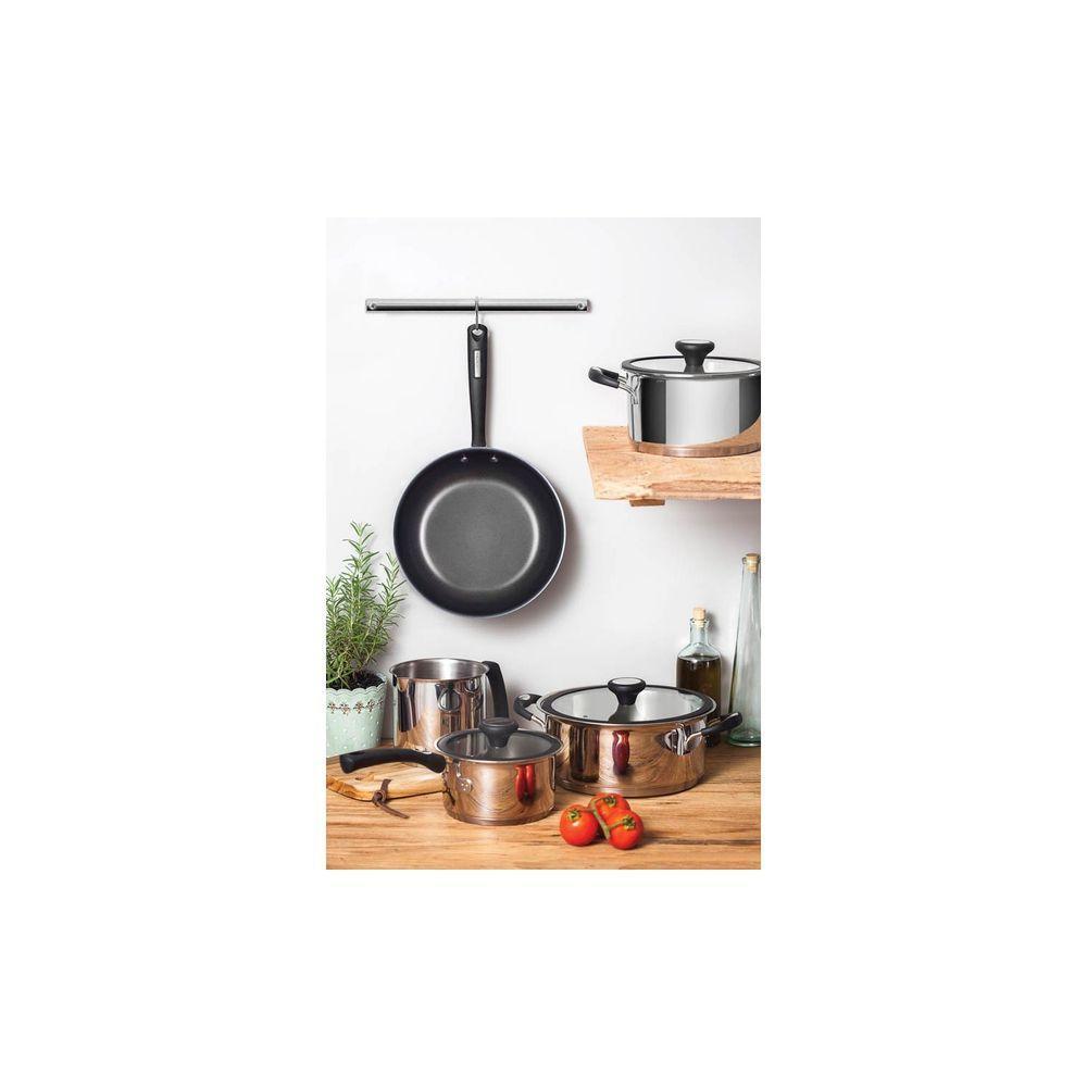 Panela Tramontina Solar Silicone Em Aço Inox Com Fundo Triplo 16 Cm 1,4 L Tramontina - 7