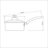 Panela De Aluminio Com Revestimento Interno De Antiaderente ø16cm Tramontina - 5