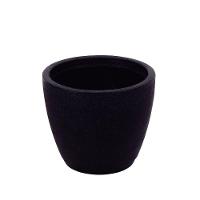 Vaso Tramontina Asteca Em Polietileno Concreto Com Prato 38 Cm Tramontina - 1