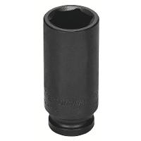 Soquete De Impacto Sextavado Longo Em Aço Cromo Molibdênio 9 Mm - Encaixe 1/2\'\' Tramontina Pro Tramontina - 1