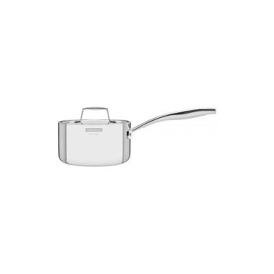 Panela Tramontina Grano Em Aço Inox Corpo Triplo Com Tampa E Cabo 16 Cm 1,7 L Tramontina