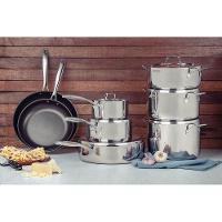 Panela Tramontina Grano Em Aço Inox Corpo Triplo Com Tampa E Cabo 20 Cm 3,1 L Tramontina - 6