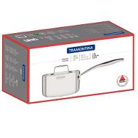 Panela Tramontina Grano Em Aço Inox Corpo Triplo Com Tampa E Cabo 20 Cm 3,1 L Tramontina - 9