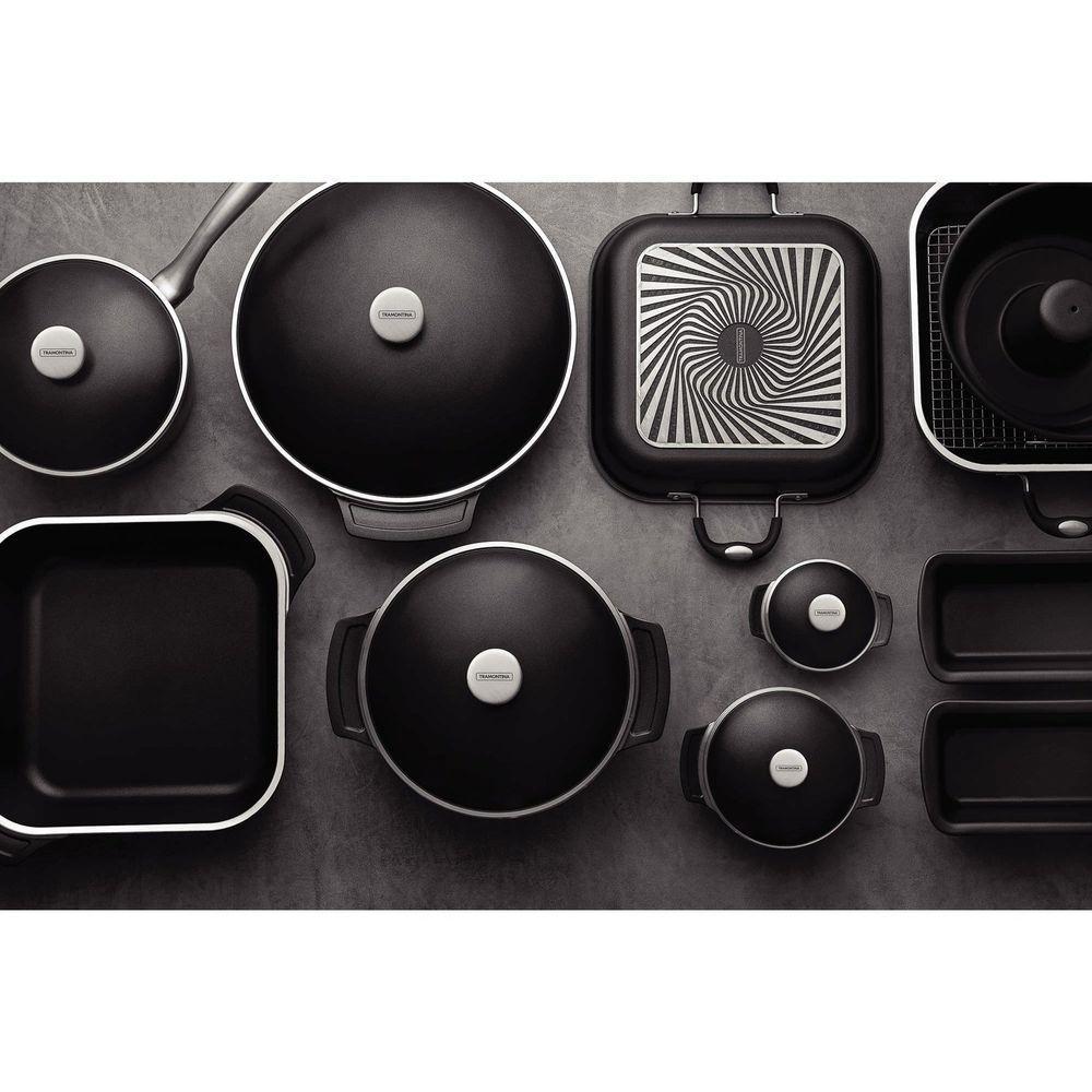 Panela Lyon Em Alumínio Forjado Com Revestimento Interno Antiaderente Starflon E Externo - 3