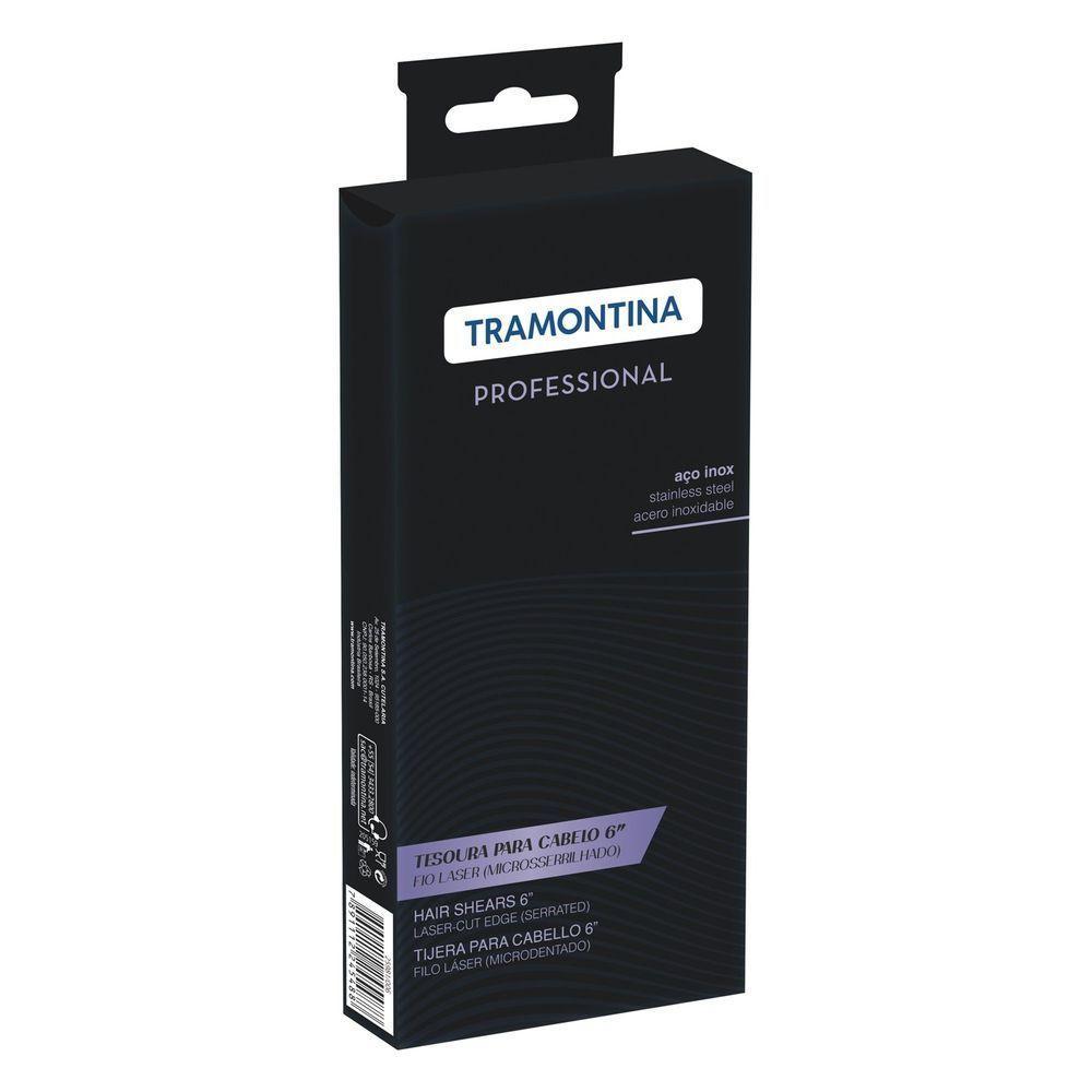 Tesoura Para Cabelo Tramontina Em Aço Inox Com Fio Laser 6" Tramontina - 3