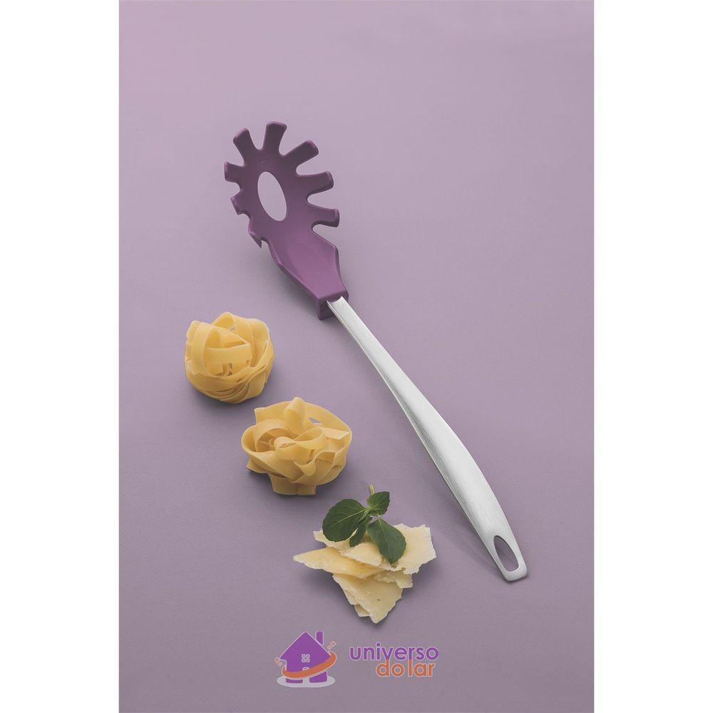 Pegador De Massa Tramontina Movin Em Nylon Com Cabo De Aço Inox Lilas Tramontina - 2