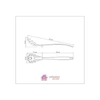 Pegador De Massa Tramontina Movin Em Nylon Com Cabo De Aço Inox Lilas Tramontina - 4