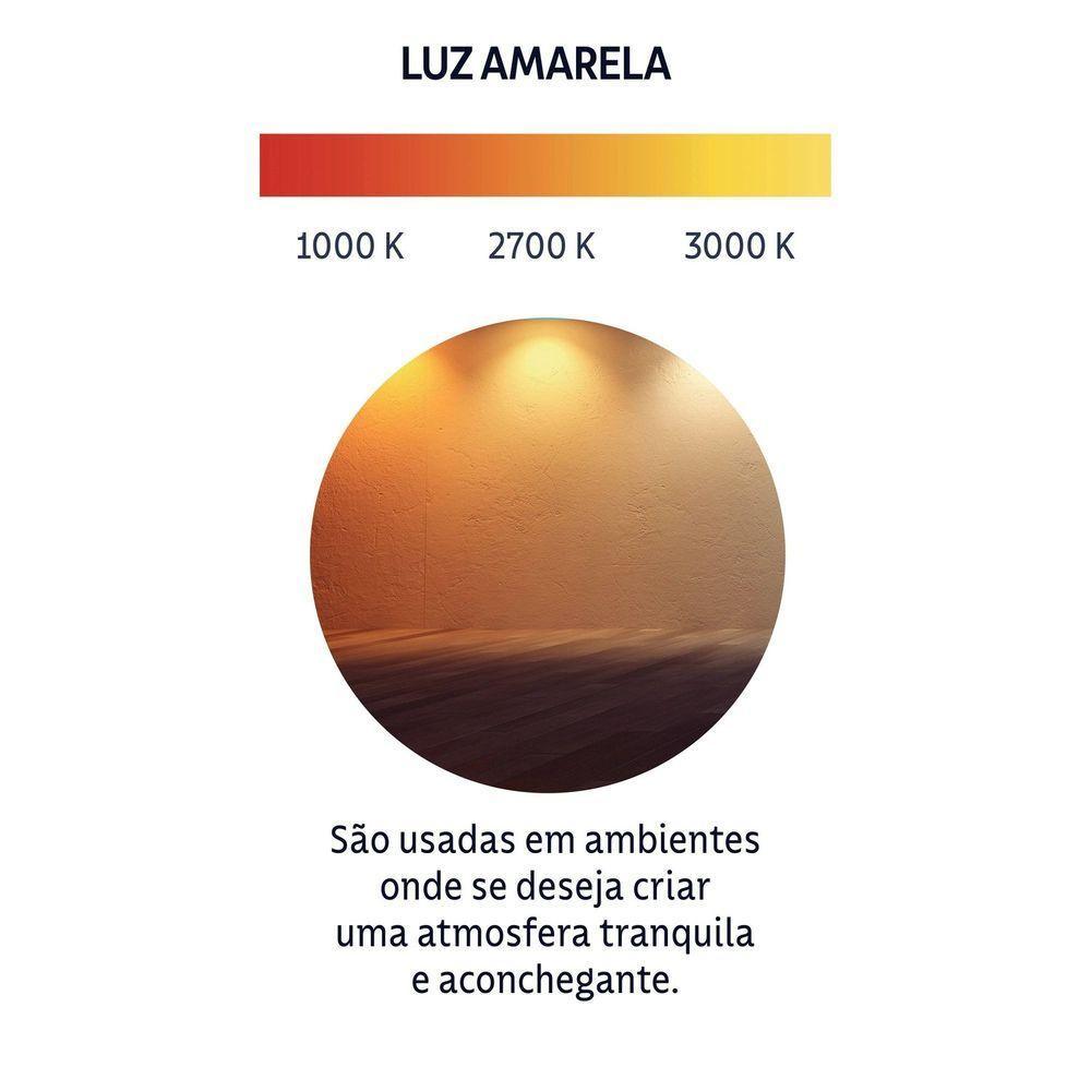 Spot Led Tramontina Redondo 3 W 3000 K Luz Amarela Tramontina - 2