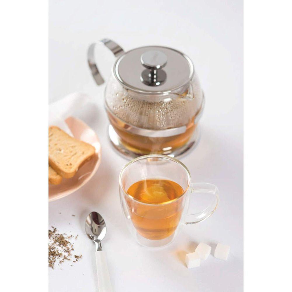 Conjunto De Xícaras Tramontina Para Café E Chá Vidro Duplo Com Alças 2 Peças Tramontina - 2