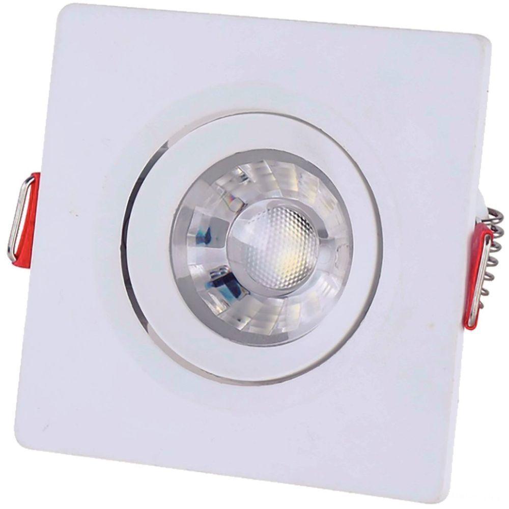 Spot Led Tramontina Quadrado 7 W 3000 K Luz Amarela Tramontina - 1