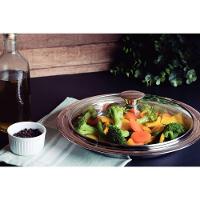 Prato Fundo Tramontina Ciclo Em Aço Inox Com Tampa De Vidro 39 Cm Tramontina - 2