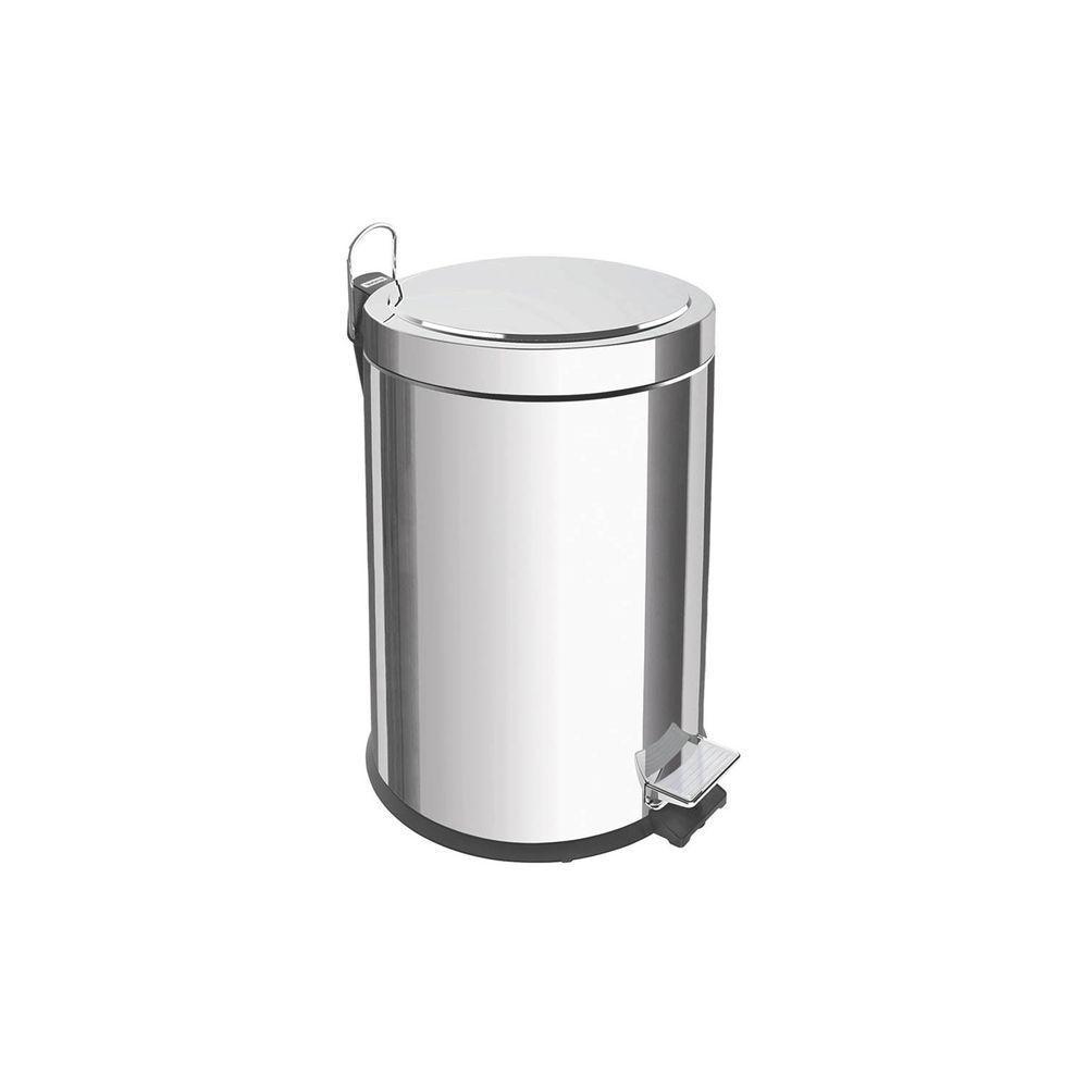 Lixeira Inox Com Pedal Tramontina Brasil Com Acabamento Polido E Balde Interno 5 L Tramontina - 1