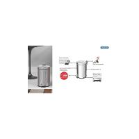 Lixeira Inox Com Pedal Tramontina Brasil Com Acabamento Polido E Balde Interno 5 L Tramontina - 5