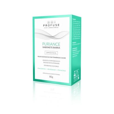 Sabonete Facial Profuse Puriance Barra Pele Oleosa 80g
