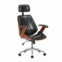 Cadeira de Escritório Juliette Presidente Giratória Preta - 1