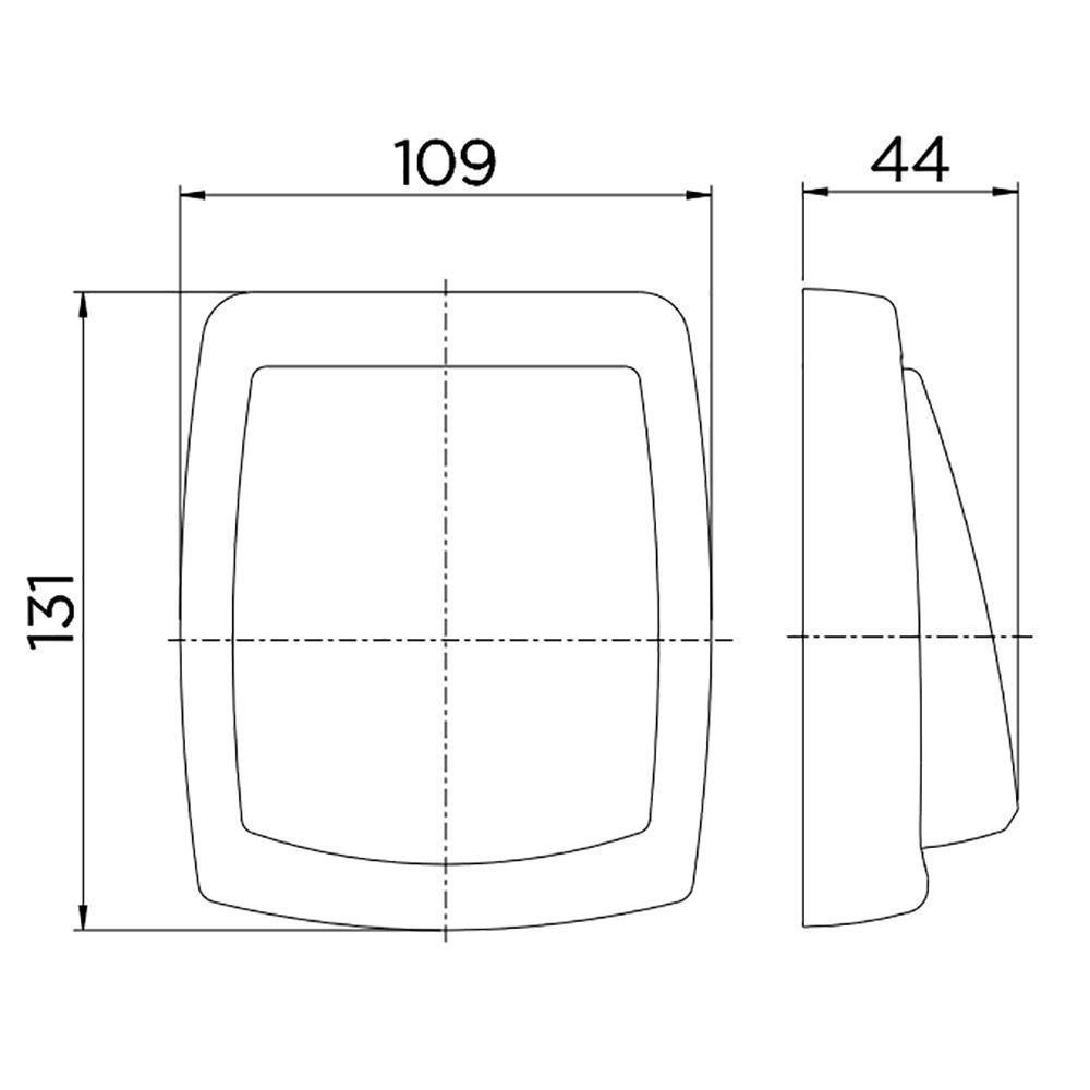 Acabamento Para Válvula De Descarga Salvágua - Docol - 2