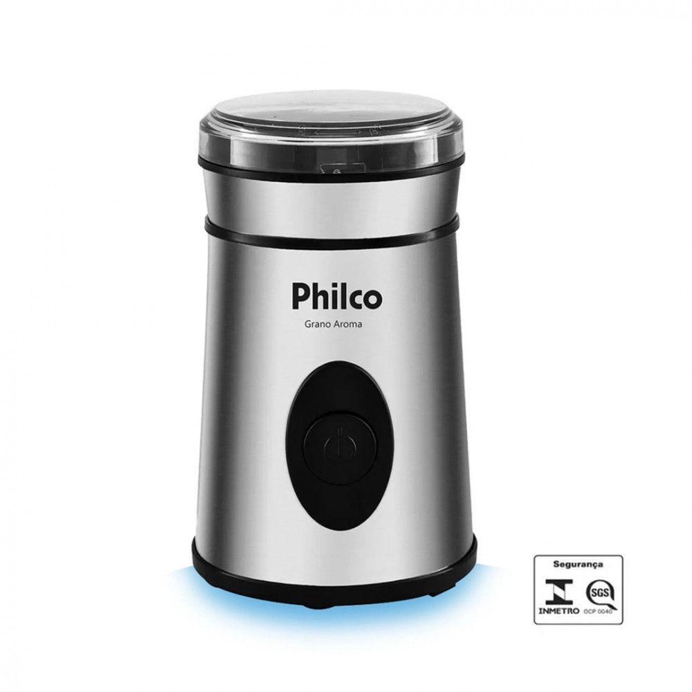 Moedor De Café Philco Grano Aroma Pmc01i Inox 127v - 4