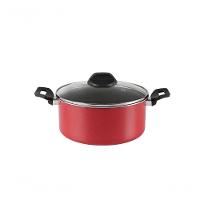 Caçarola Tampa Garlic ø 22 X 10 3,4l 22 X 10 3,4l Vermelho Brinox - 1