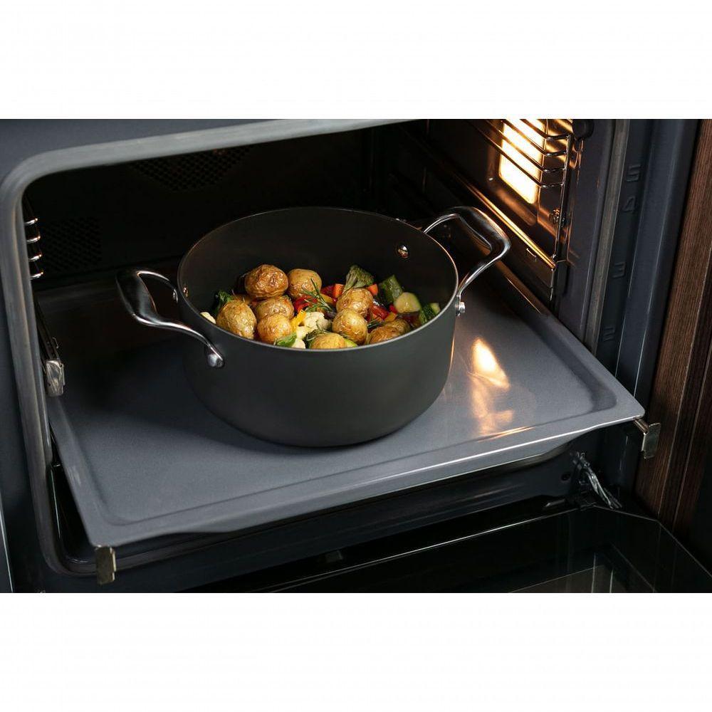 Caçarola C/tampa ø22cm 3,65l Fundo De Indução Diamond Brinox ø22 X 10,5 Cm Cinza Brinox - 6