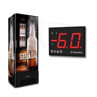 Visa Cooler 220v Cervejeira Porta Com Visor 497 Litros Adesivada Gelada Vn50af Optima 220v - 9
