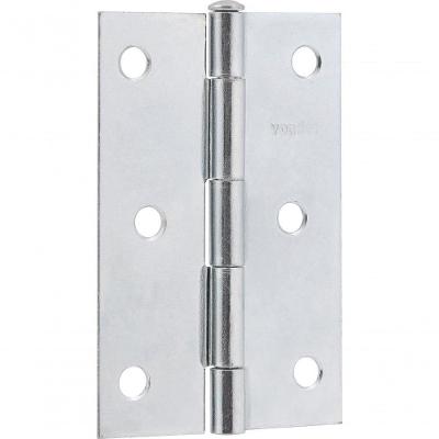 Dobradiça P/ Porta 1.1/2" Em Ferro Zincado C/ 24 Pç Vonder