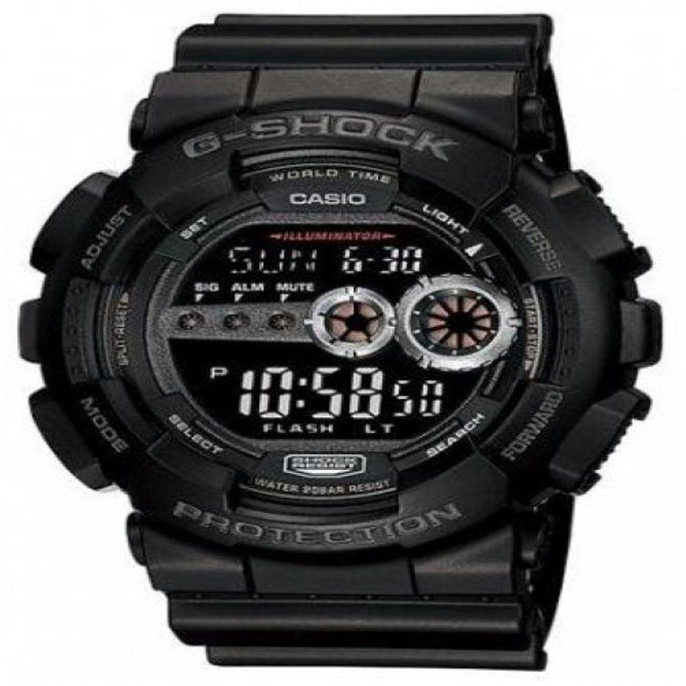 Relógio Casio G-shock Gd-100-1bdr Masculino Preto - 1