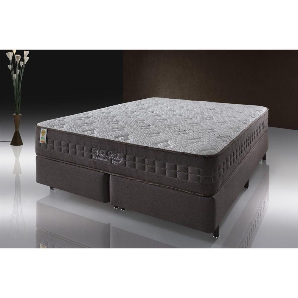 Colchão Queen Molas Ensacadas Masterpocket New King Euro Pillow Brown (158x198x30) - Anjos - 3