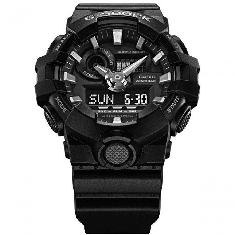 Relógio Casio G-shock Ga-700-1bdr Preto Masculino - 3