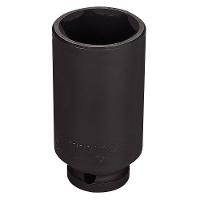 Soquete De Impacto Sextavado Longo Em Aço Cromo Molibdênio 30 Mm - Encaixe 1/2'' Pro - 1