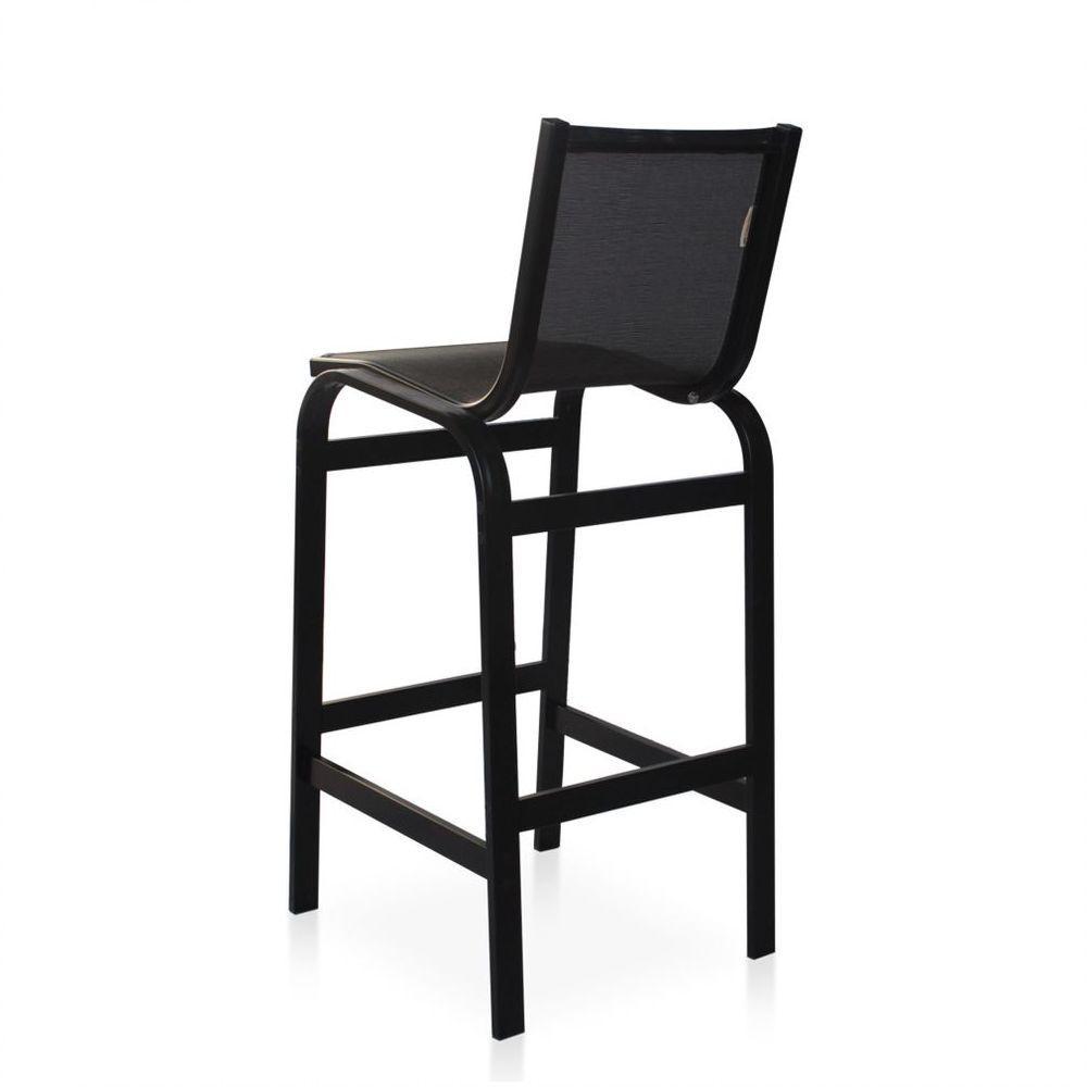 Conjunto Mesa Bistrô Com 3 Banquetas Para área Externa - Preto - 3