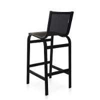 Conjunto Mesa Bistrô Com 3 Banquetas Para área Externa - Preto - 3