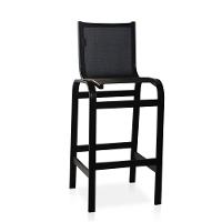 Conjunto Mesa Bistrô Com 3 Banquetas Para área Externa - Preto - 4