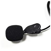 Microfone Lapela com pino P2 Câmeras e Celular