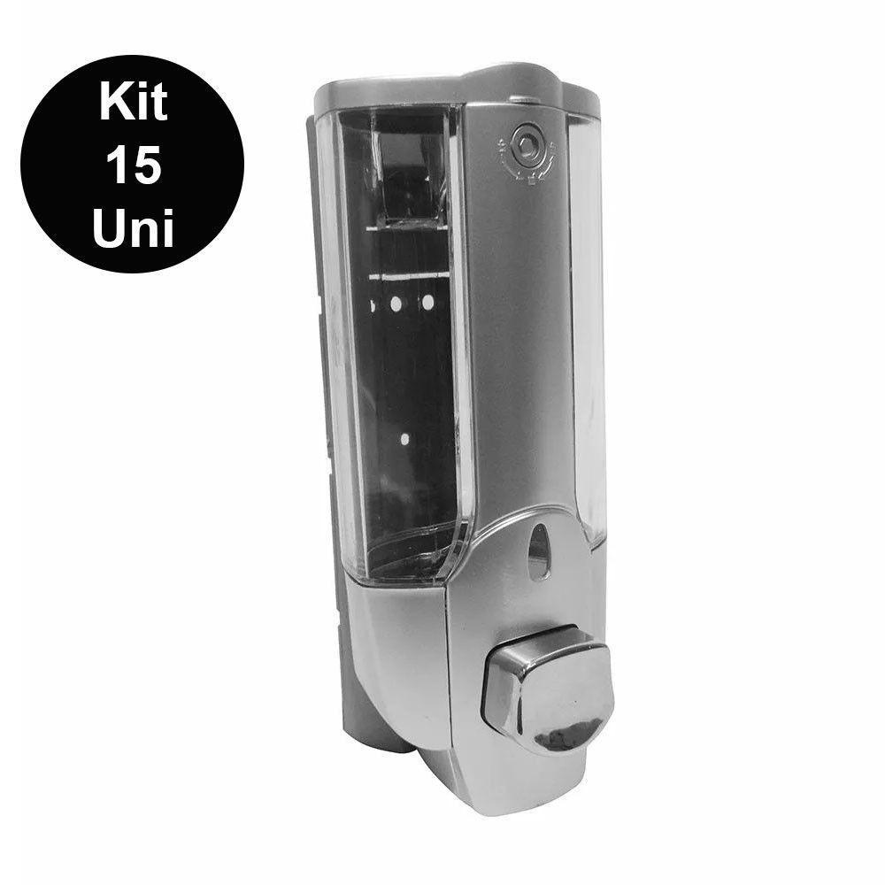 Dispenser Shampoo Sabonete Liquido Kit 15 Und - 2