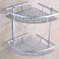 Suporte De Shampoo Aluminio Sabonete Rack De Banheiro Prateleiras Parede - 4