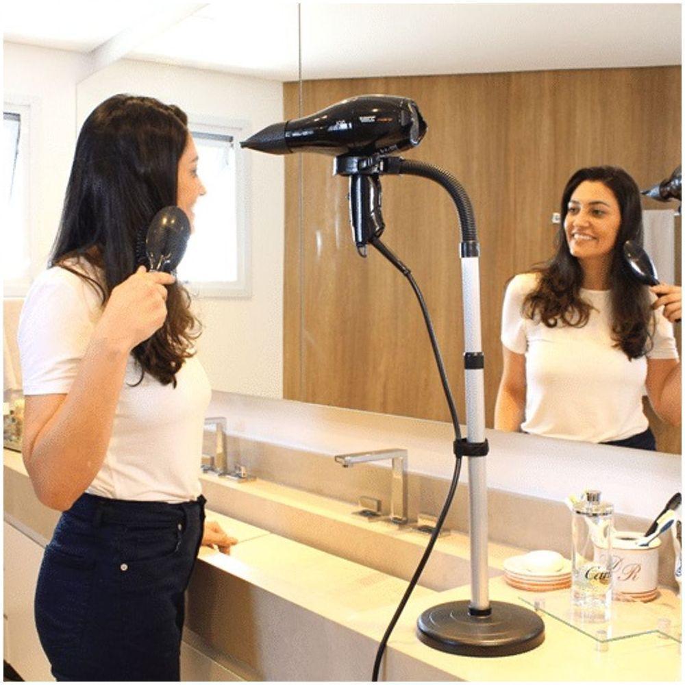 Suporte Secador Cabelo Chao Salao Cabeleireiro Petshop - 7