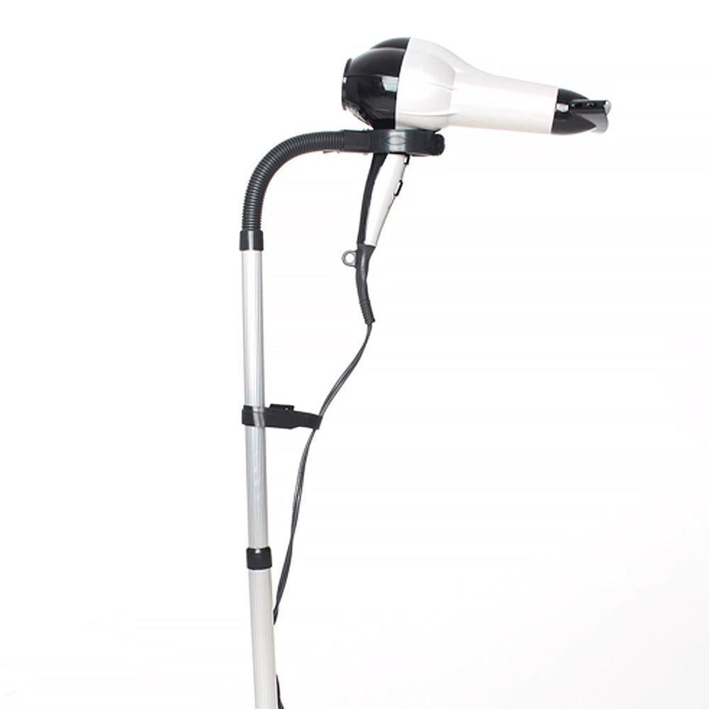 Suporte Secador Cabelo Pet Giratorio Ajustavel Flexivel Chao Salao Cabeleireiro - 8