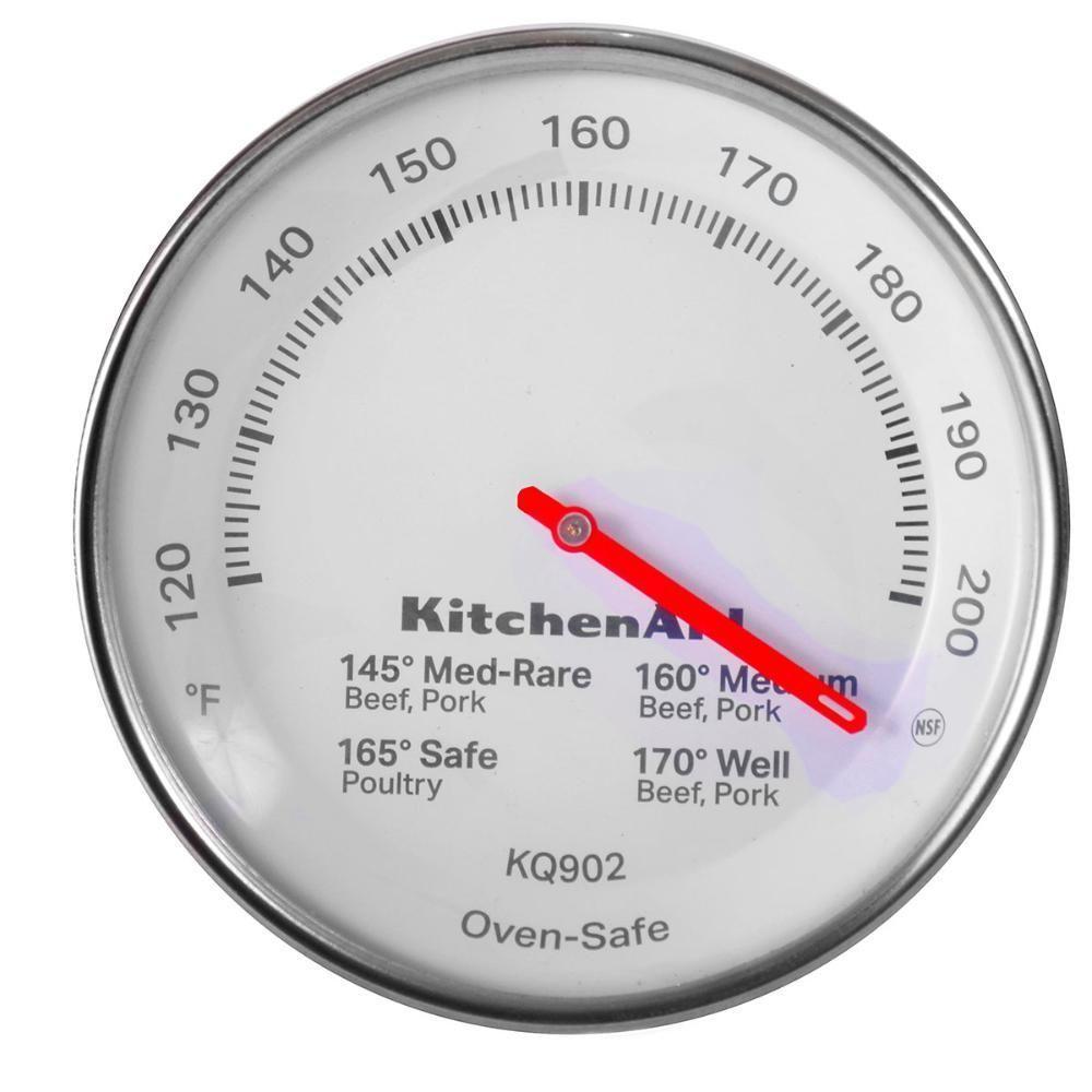 Termômetro Culinário Para Carne Cozinha Inox Kitchenaid - 2