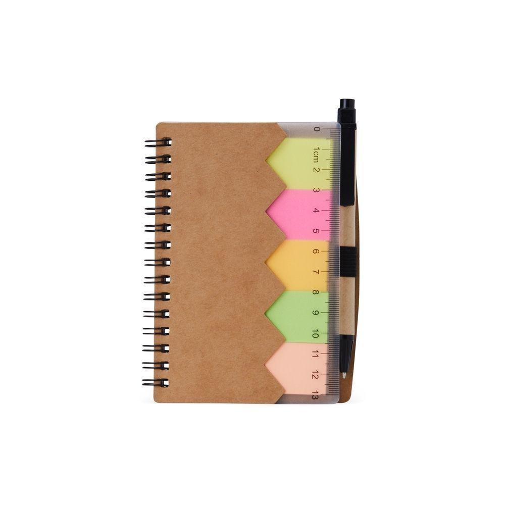 Bloco De Anotações Ecológico Com Caneta E Autoadesivo - 1