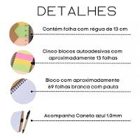 Bloco De Anotações Ecológico Com Caneta E Autoadesivo - 6