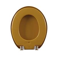 Assento Almofadado Oval - Astra Caramelo Escuro - 2