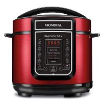 Panela De Pressão Elétrica Mondial Master Cooker Red Pe-39 Vermelho/Inox 127V - 1