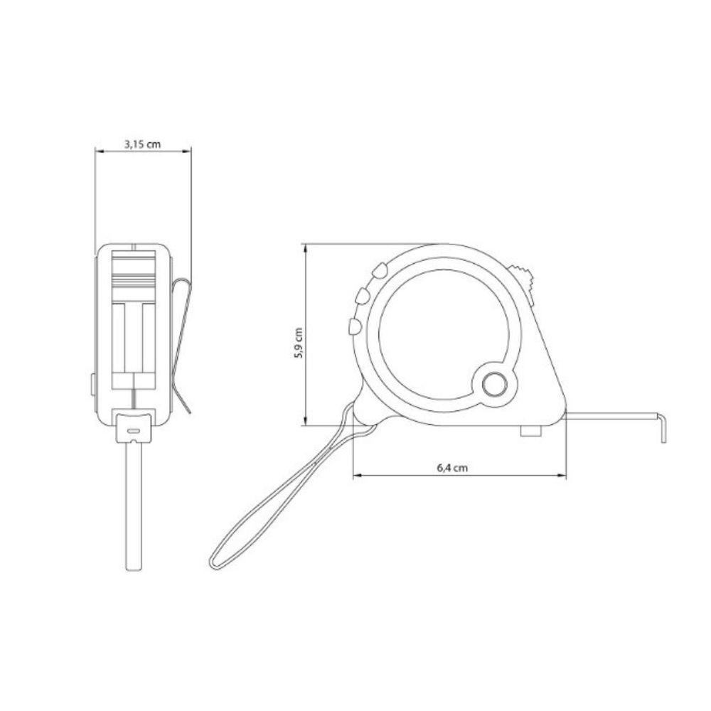 Trena Com Freio Duplo - Tramontina 3 Metros - 2