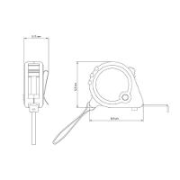 Trena Com Freio Duplo - Tramontina 3 Metros - 2