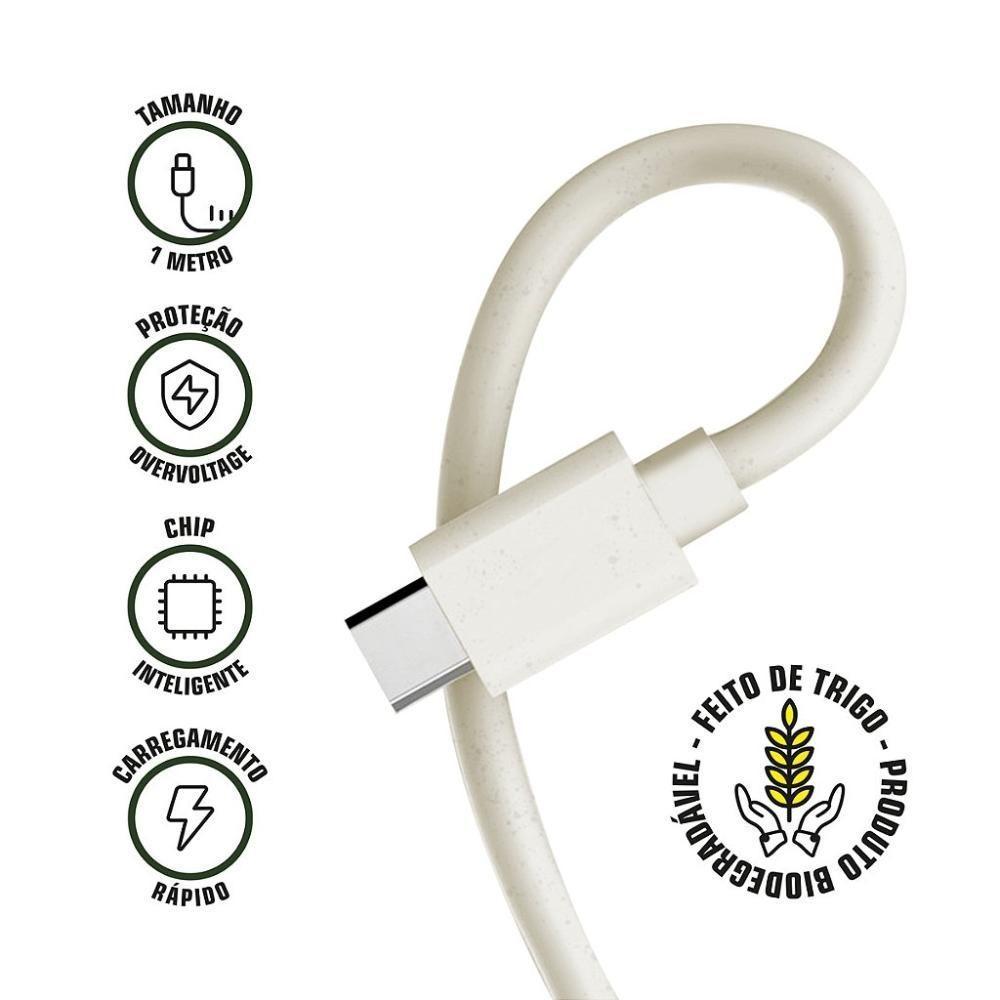 Cabo Ecoo Usb / Tipo C - 1M - Gshield - 4